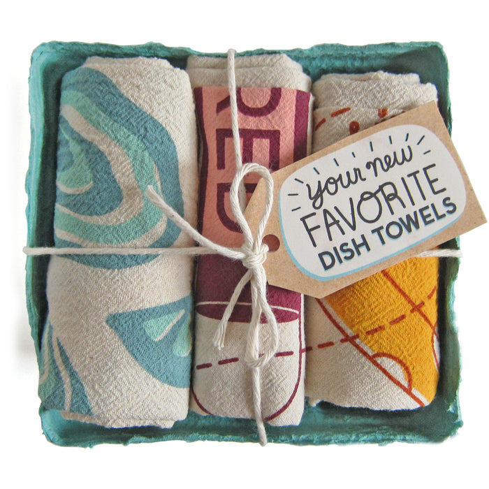 Date Night - Dish Towel Set of 3