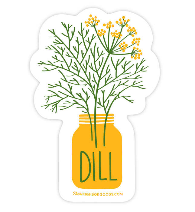 Dill Herb Sticker