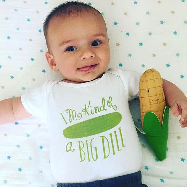 Big Dill Pickle Baby One-Piece