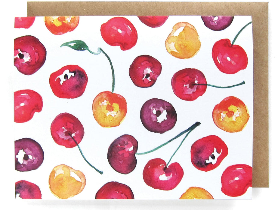 Cherries Card - Set of 8