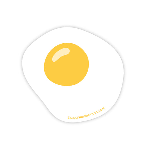 Neighborgoods egg design sticker