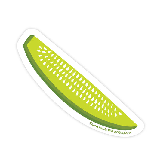 Neighborgoods pickle design sticker