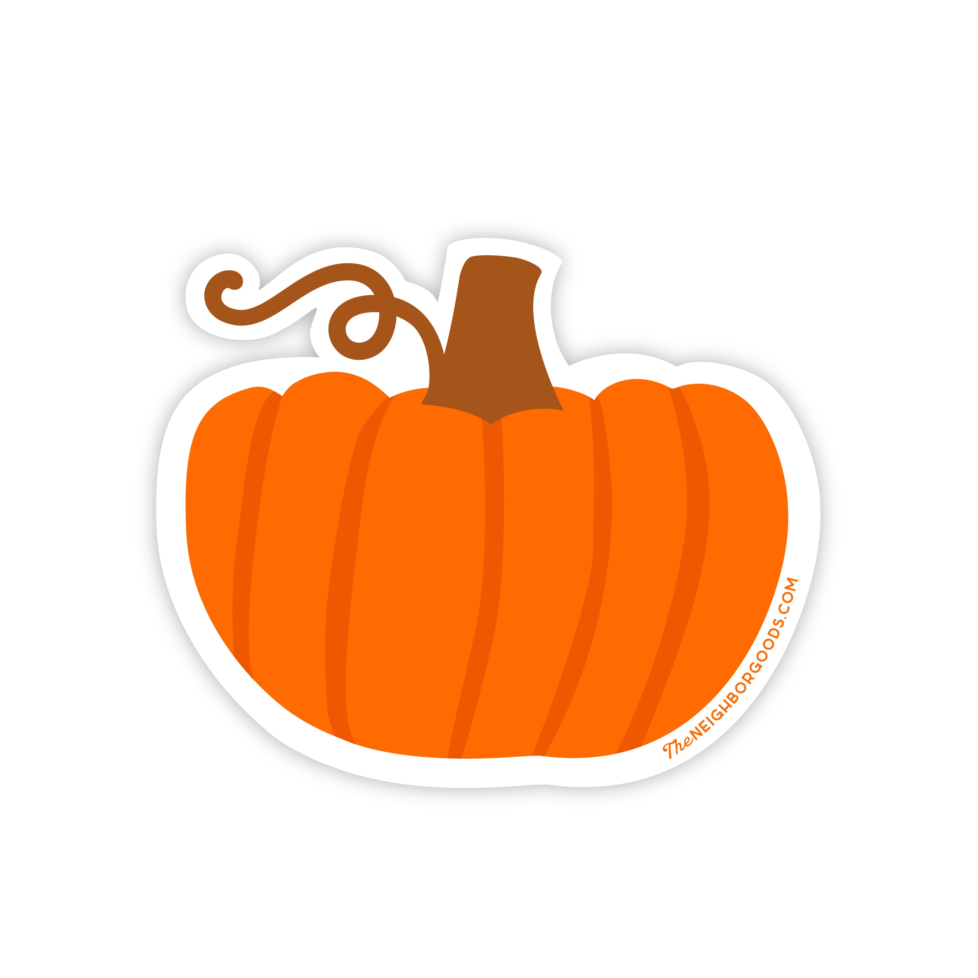 Pumpkin Sticker The Neighborgoods