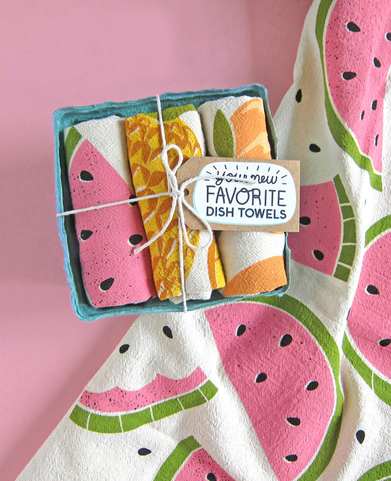 Shake Your Fruity - Dish Towel Set of 3